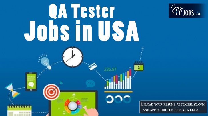 itjobslist's tweet photo. 100+ #QA #Tester Jobs available in #USA on IT-Jobs-List. Great chance for QA Tester Jobs in USA. No #experience needed. #Fresher Candidate also apply. #FresherJobs #TodayJobs #QATester #TestingJob
Apply Now: https://t.co/5bX9gXJYvH https://t.co/oFdBrcZsa0
