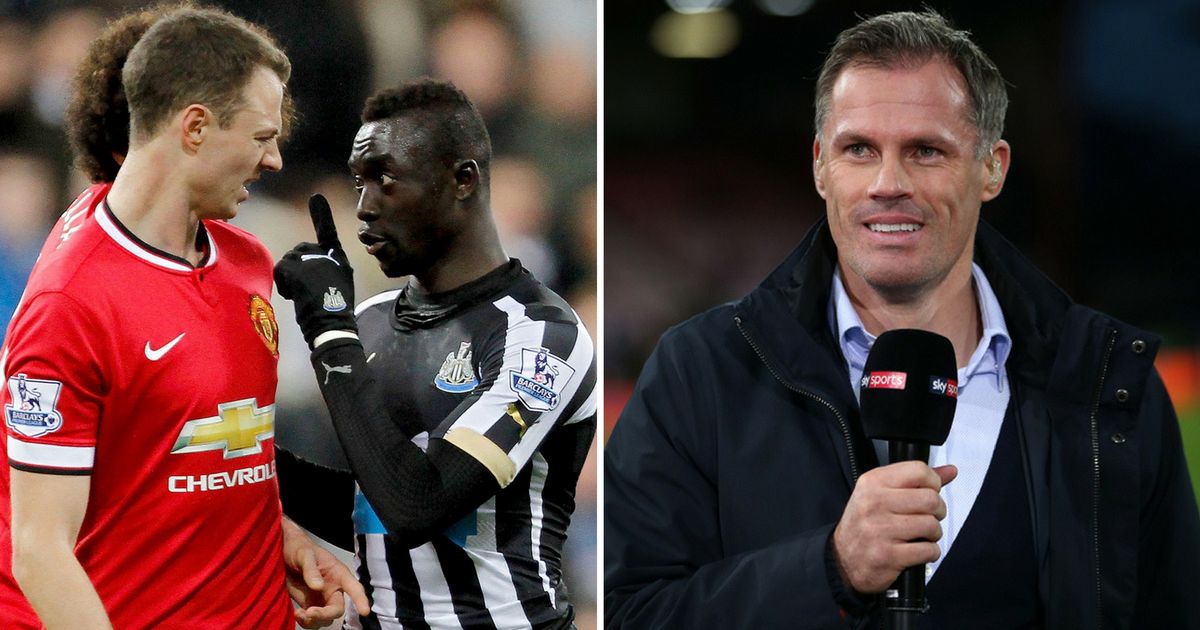 This is what Jamie Carragher had to say about Papiss Cisse when he spat at a player  goo.gl/6S9nMw