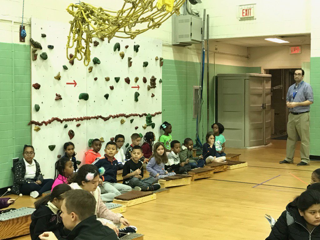 The_PowerOf_2's tweet photo. Wonderful morning gift of hearing the XyloKids play! @JohnAdamsElem https://t.co/78nnQOOcWV