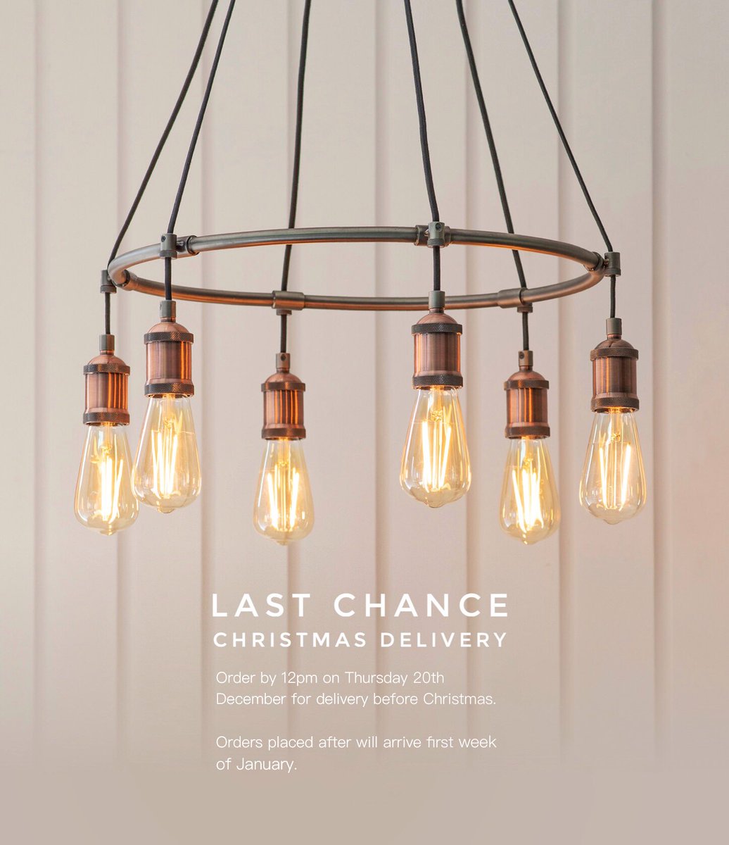 GET IT BEFORE CHRISTMAS

Order online before 12pm tomorrow for delivery before Christmas! 

All orders placed after 12pm on the 20th December will be arriving with customers during the first week of January 2019. 

Don’t miss out:
lightboxshop.co.uk