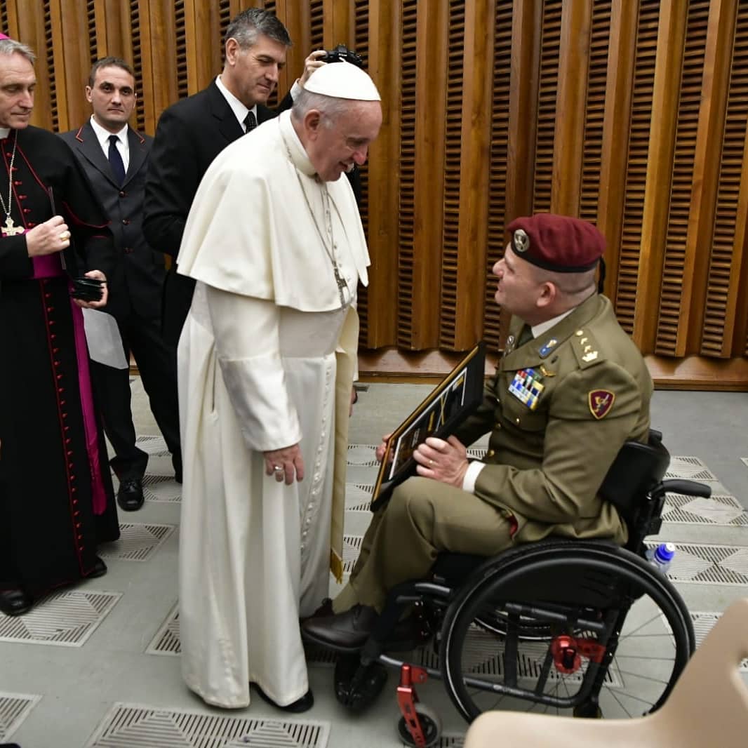gfpaglia's tweet image. #19dicembre con la delegazione degli atleti del @GSPDifesa che ha partecipato agli Invictus Games a Sydney in udienza dal Santo Padre @Pontifex_it.Un ringraziamento x tutta l'attenzione che da sempre  dedica. @faxalfa @MaurizioPiccir1 @claudioarrigoni @benerinaldi @valdigiacomo