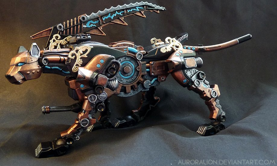 Been wanting to post this guy on here already my steampunk