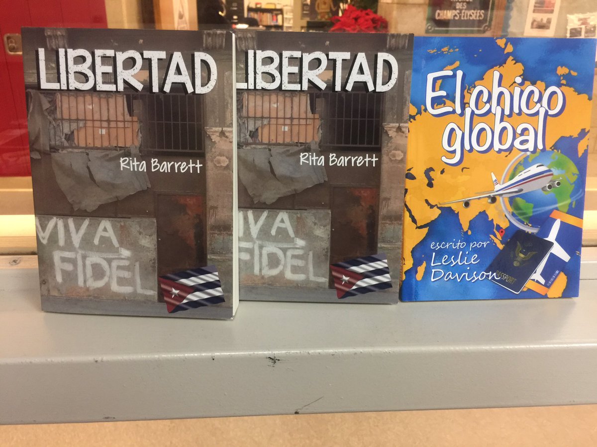 klasekastellano's tweet photo. Thanks @FluencyMatters, I just got these today! I knew I bought mire books at #actfl2018! More #fvr love for my library! https://t.co/S6X9fX49Zr