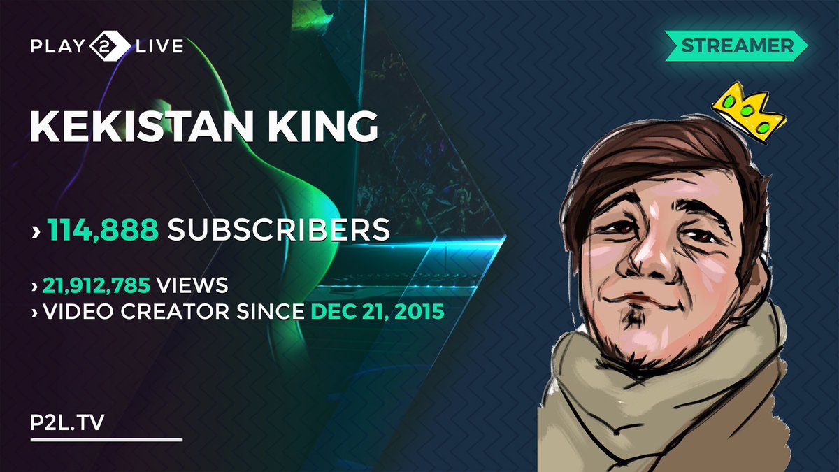 Play2live_ru's tweet photo. Kekistan King разыграет сегодня 5 призов по 10000 LUC! 

💥 Трансляция: https://t.co/dxOIdOztTZ
💥 Условия розыгрыша: https://t.co/pRy6bNYpEJ https://t.co/vsLcUkUg87