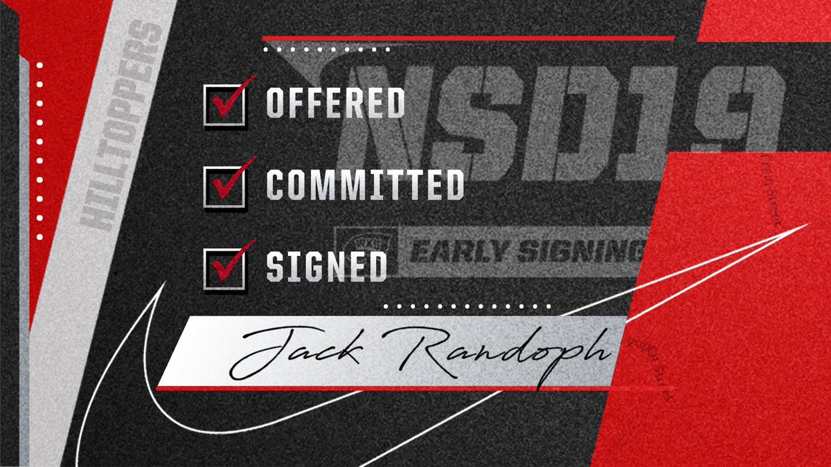 WKUFootball's tweet photo. 🔔 #WelcomeToTheHill 🔔

Make that 3️⃣ so far Kentuckians this morning! @Jrandolph56 is officially a Hilltopper!

📊 | https://t.co/y3ksUPZCON https://t.co/C2LM7Cwvts