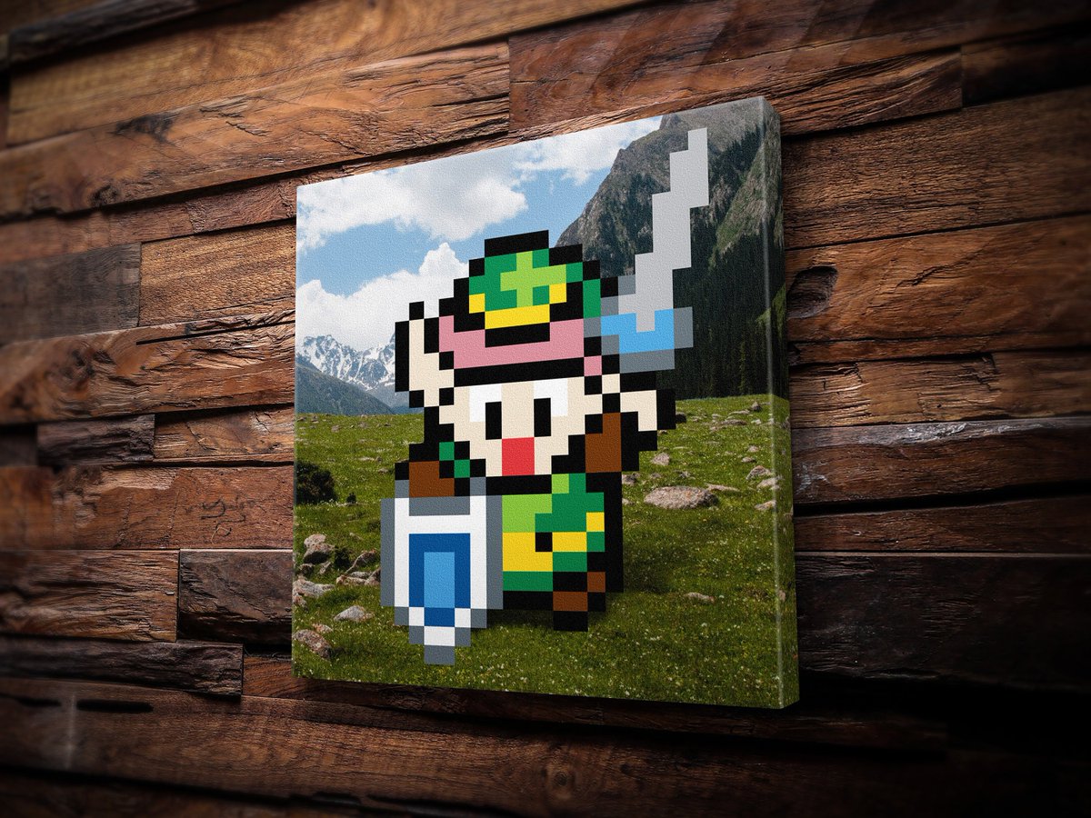 PalmersPixels's tweet image. On the 10th day of Christmas, my true love gave to me: adventures up towers and through shrines to defeat Ganon and save Hyrule!  Our Zelda Canvas Print Collection is on sale with free shipping at palmerspixels.com &amp;amp; Etsy! #pixelart #zelda #gamersunite #retrogaming