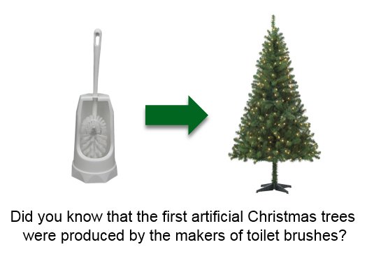 Why does that Christmas tree look like a bunch of toilet brushes?