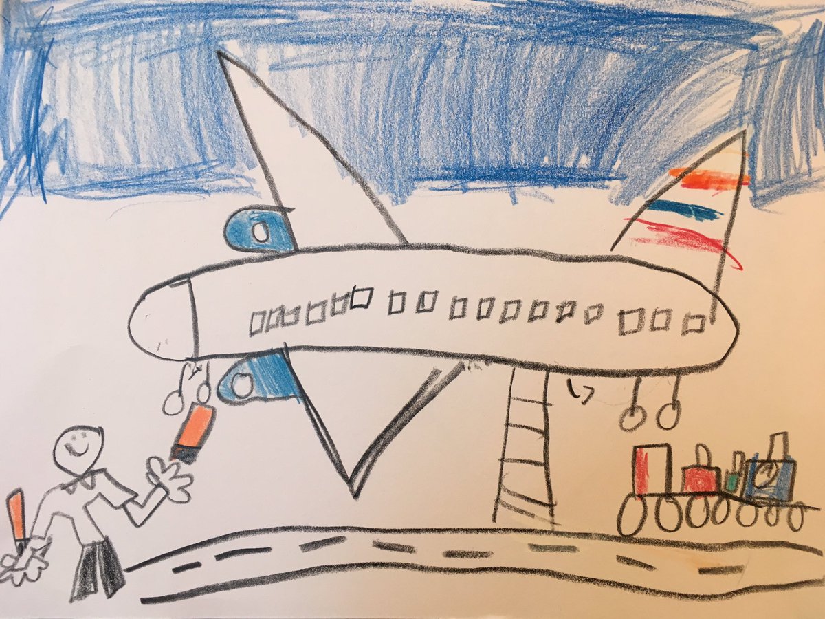 #BritishAirways Thank you for the excellent flight. Calia (age 6)