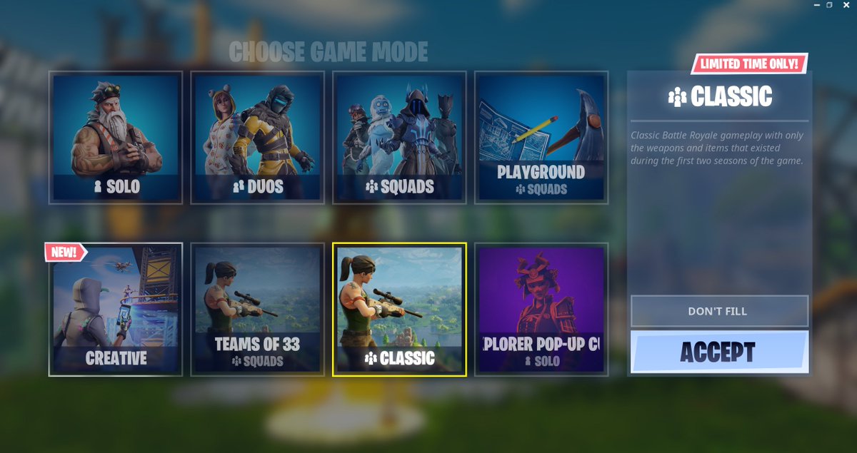Fortnite News On Twitter Two New Ltms Are Now Available Teams Of 33 And Classic Fortnite Fortnite Current Ltms Fortnite Current Ltms Fortnite News On Twitter Two New Ltms Are Now Available Teams Of 33 And Classic Fortnite