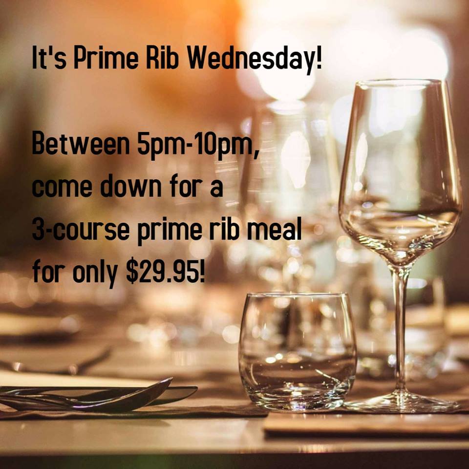 Guess what day it is??
**PRIME RIB WEDNESDAY!!!**
5pm-10pm
seasonsrestaurantavon.com