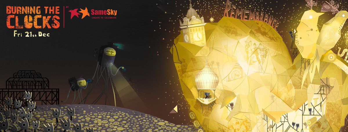 carouselartuk's tweet photo. Who's looking forward to Burning the Clocks tomorrow night? We're going to be livestreaming the event for those who can't watch it live.

Head over to the Facebook page (https://t.co/epo04QJTww) from 7.15pm tomorrow! #brighton #burningtheclocks https://t.co/DQy24Tf69t