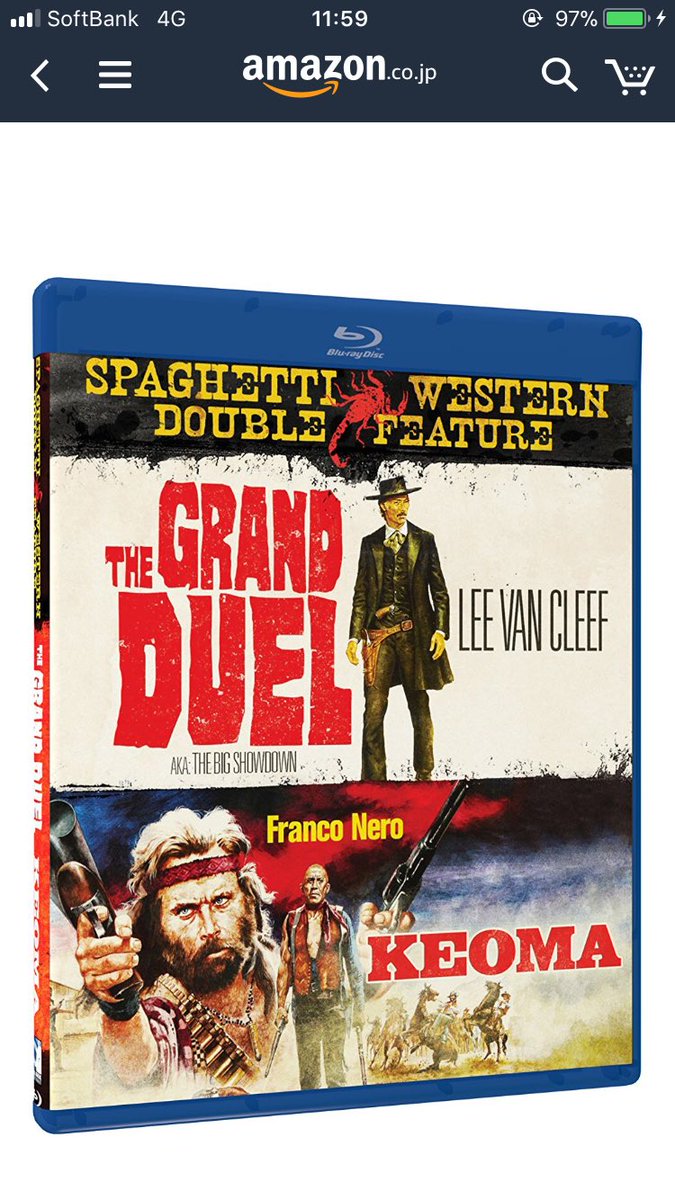 大澤遼 リー バン クリーフ主演の The Grand Duel Aka The Big Showdown 怒りのガンマン 銀山の大虐殺 英語版 英語字幕なし B級の臭いがプンプンします