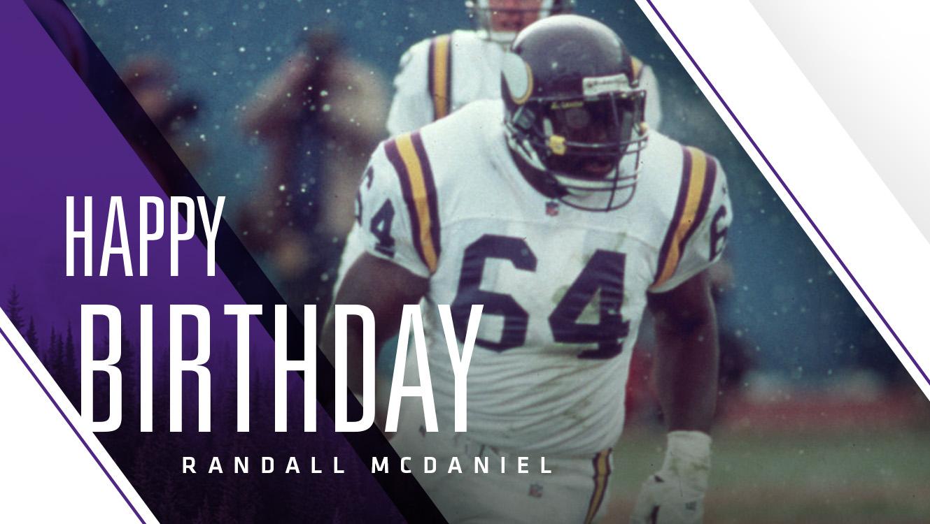 Happy Birthday to Ring of Honor and member Randall McDaniel! 