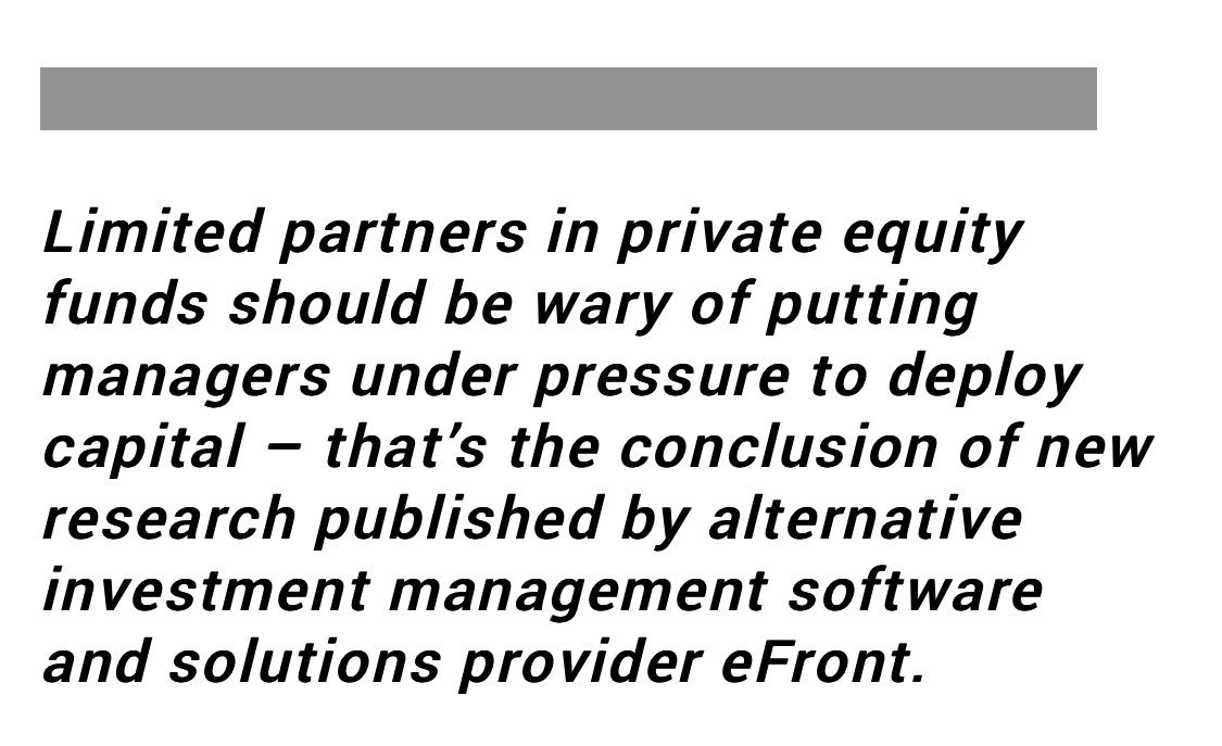 Faster PE capital deployment linked to lower returns

privateequitywire.co.uk/2018/12/19/271…