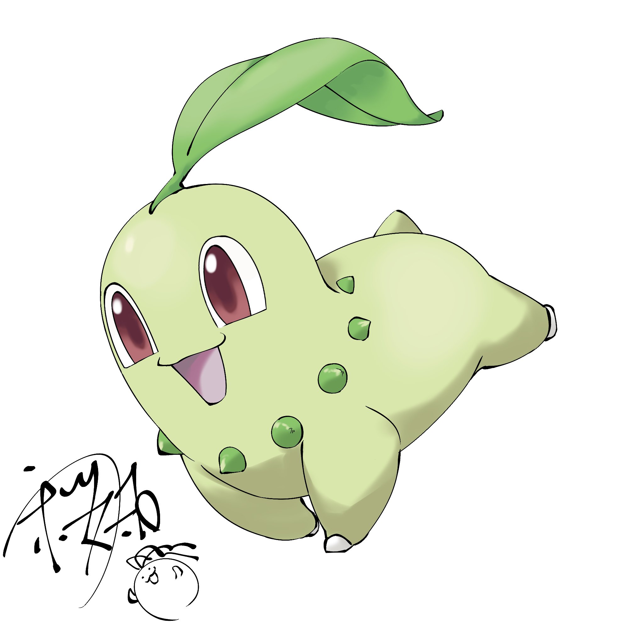 桜祐 Ousuke イラストレーター No 152 チコリータ 30分でポケモンプロジェクト 桜祐 ポケモン Pokemon チコリータ イラスト 気に入ったらrt Rtplease フォローお願いします T Co 4ln5v8jh8q Twitter