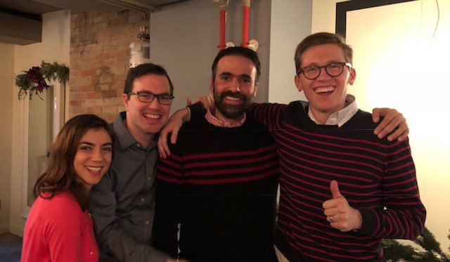 Wrapping up 2018 with our annual <a href="/BristolGate/">Bristol Gate Capital Partners</a> Holiday Party with the team! <a href="/JamieHoustonBG/">Jamie Houston</a> <a href="/LeylaIr/">Leyla Rad</a> @RamyaaMahinthan @baker_jake12 <a href="/ataxilda/">Achilleas Taxildaris</a> #HappyHolidays #BGCP
