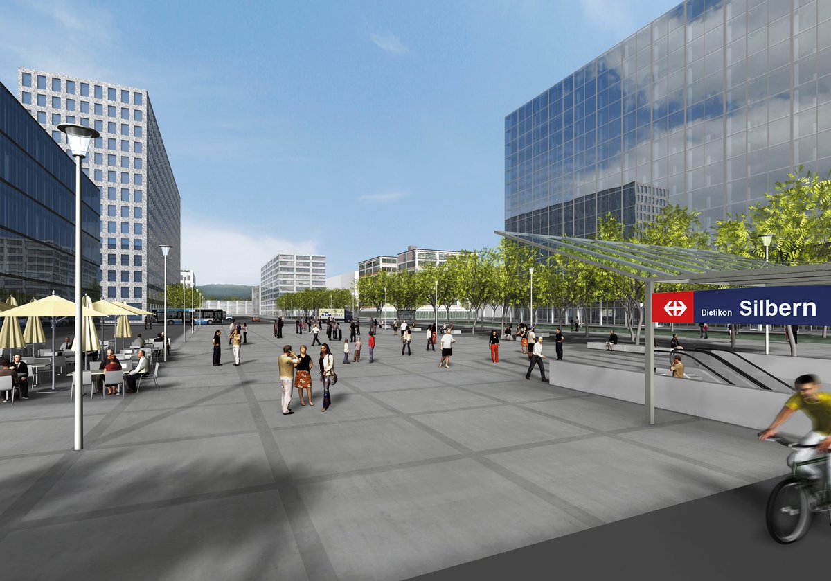 Menschentrauben am Bahnhof Dietikon! 
Mancher wäre 7 mal schneller in Silbern mit einer S-Bahnbahnstation 🚇 Unsere Hoffnung liegt jetzt auf dem Parlament in Bern
bit.ly/2T0uMsC
#SBahnSilbern