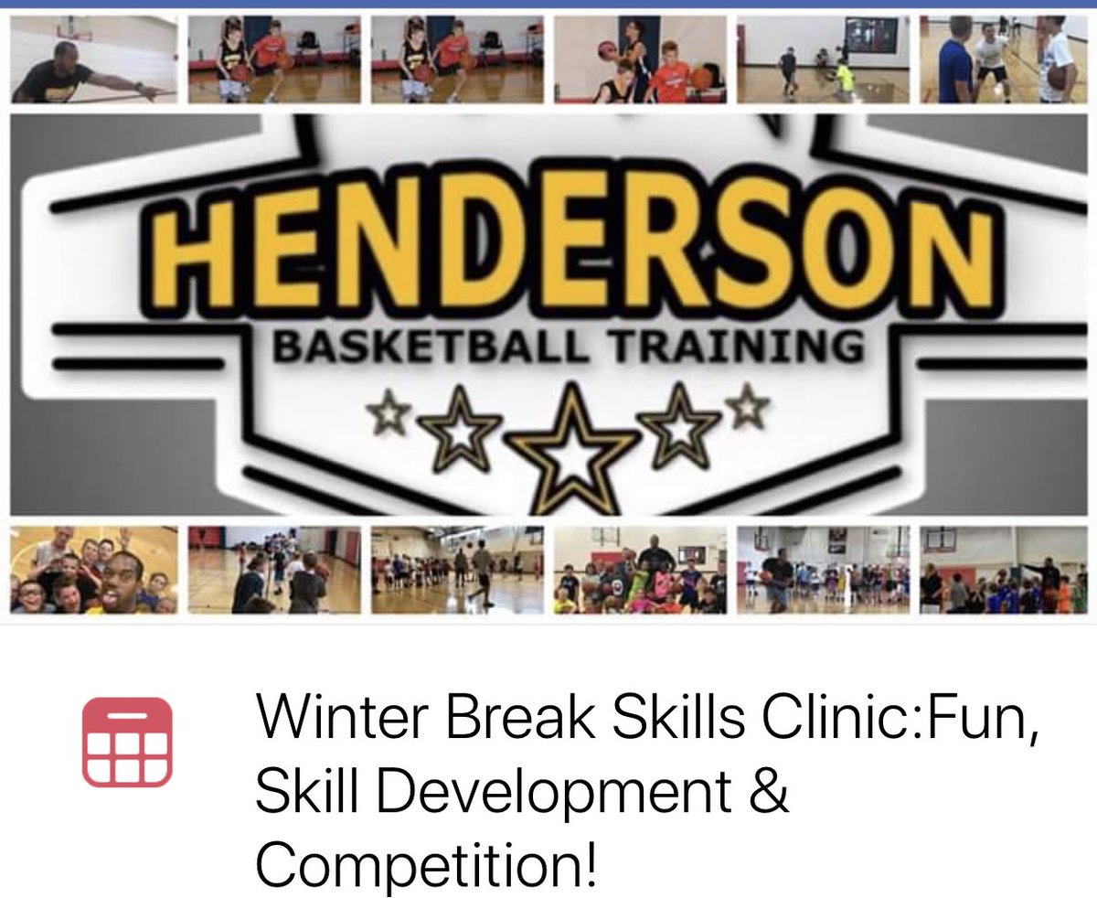 Winter Break Skills Clinics! A great way to work fundamentals and have fun during break! 
Iowa City, IA/Cedar Rapids, IA/Troy, IL! Register now! …onbasketballtraining.myonlinecamp.com