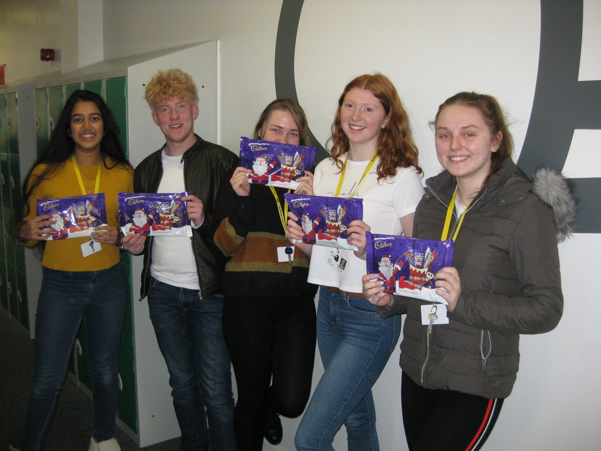 NunthorpeSixthF's tweet photo. Well done to 10 of our amazing Sixth Form students who each won a selection box. 

Each 6th form tutor nominated a student who has had a fantastic term and contributed to the positive ethos through their enthusiasm and work ethic. https://t.co/aMwycXpCMl