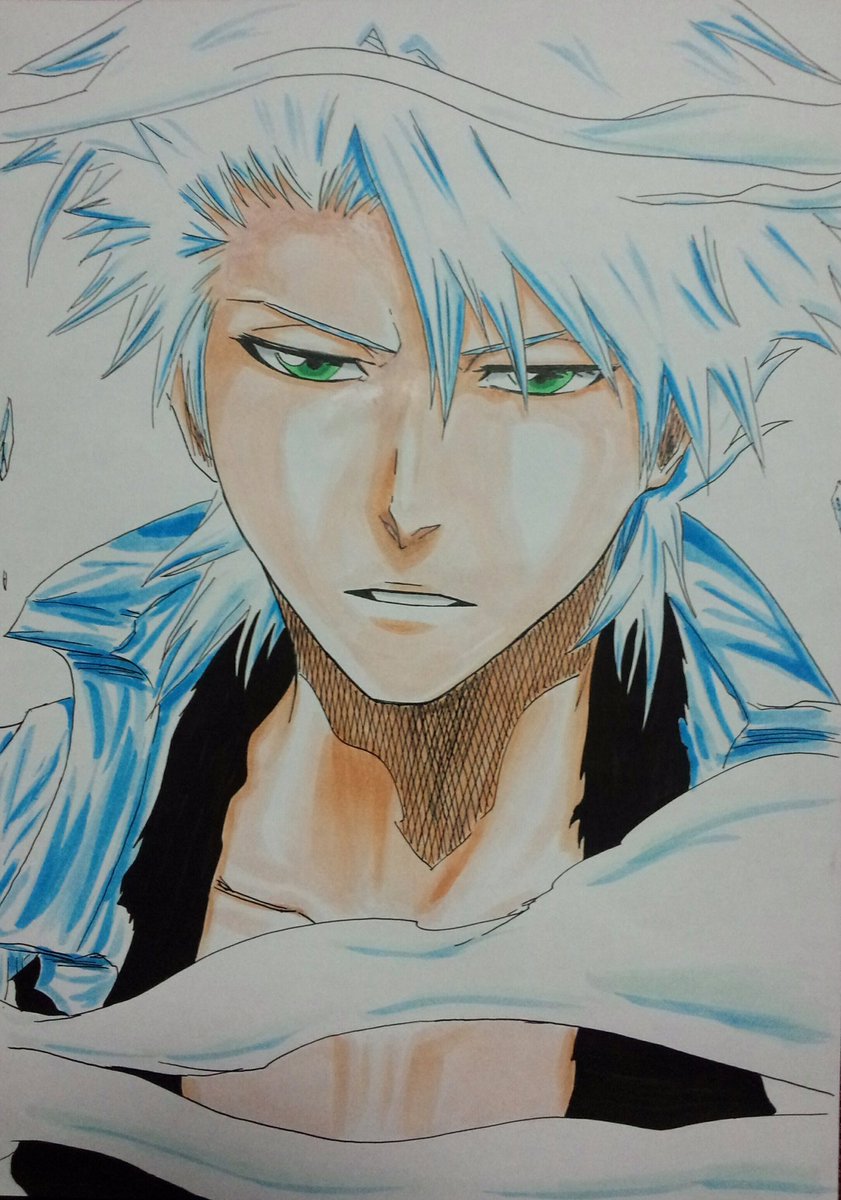 タカミ En Twitter 日番谷冬獅郎誕生祭18 模写 過去に模写したやつがあったので上げます W