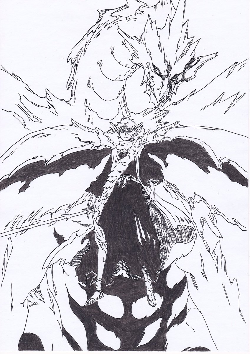 タカミ En Twitter 日番谷冬獅郎誕生祭18 模写 過去に模写したやつがあったので上げます W