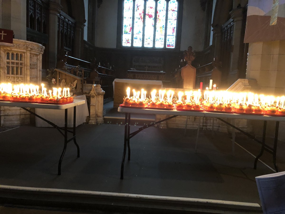 We had a wonderful Christingle service up at church this morning. #AchievingTogether #bronteacademytrust