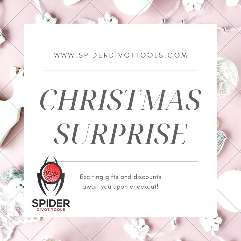 Christmas are comming!!!❄️
You can find perfect gifts for any golfer you know🎁
CHECK OUT👇🏼
spiderdivottools.com
#2018Highlights #golf #golflife