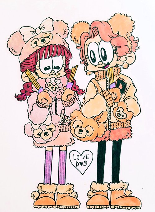 ダッフィーのtwitterイラスト検索結果 古い順