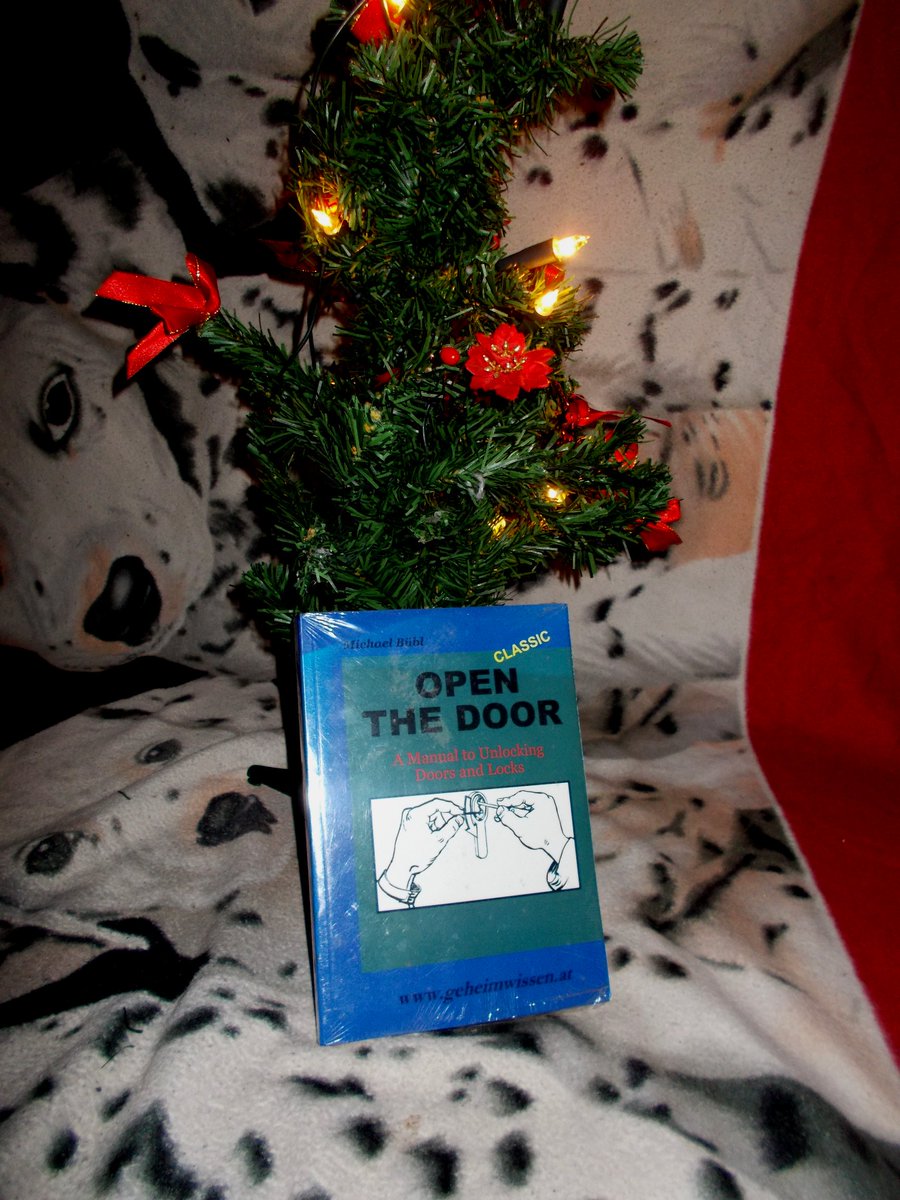 Locksmith_Tips's tweet image. What else?

Open The Door: A Manual to Unlocking Doors and Locks 

#MerryXmas 
#MerryChristmas 
#MerryChristmas2018