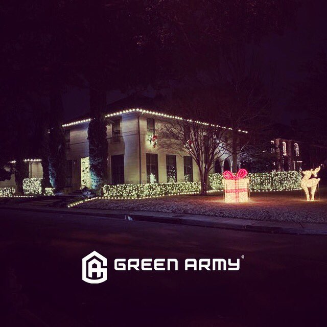 GreenArmyPest's tweet photo. Green Army’s Holiday Decor Division wishes you a fun-filled holiday season! Call us today for help with lights and decor set-up. #greenarmyhome #greenarmyholiday #holiday #holidayseason #atlanta #dallas #houston 🎄❄️☃️ https://t.co/wEfghCZbCy