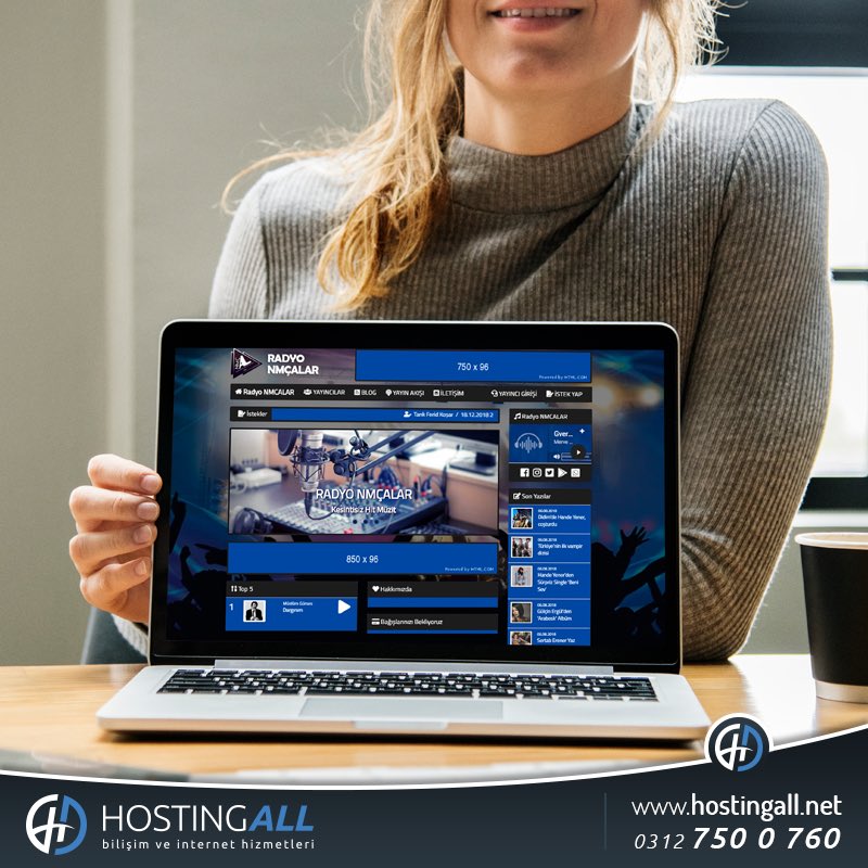 Nermin Mehmet Çekiç Anadolu Lisesi (radyonmcalar.com) için hazırlanan online radyo responsive Web Sitesi Tasarımı tamamlandı ve yayına alındı. Bizi tercih ettiğiniz için teşekkür ederiz.

Web yazılım ihtiyacınız için hemen arayın 0312 750 0 760

#webtasarımı #seo #hosting