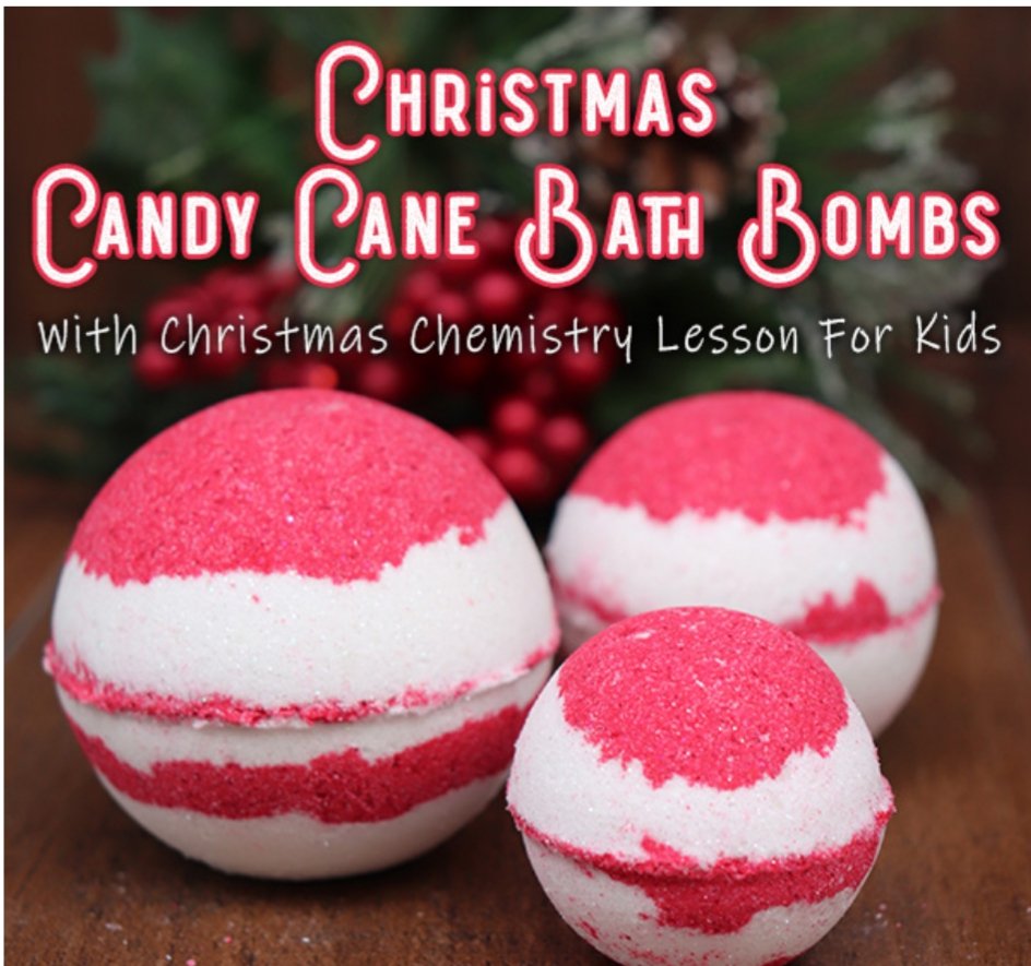 semlink's tweet photo. Happy Holidays! Today's #WOSWednesday post your kids will learn #chemistry while making a gift for your loved ones; a Candy Cane Bath Bomb https://t.co/tPpAUki7YM #handsonSTEM #UnveilingPotentialthroughExposure https://t.co/jDEf1PnU8c