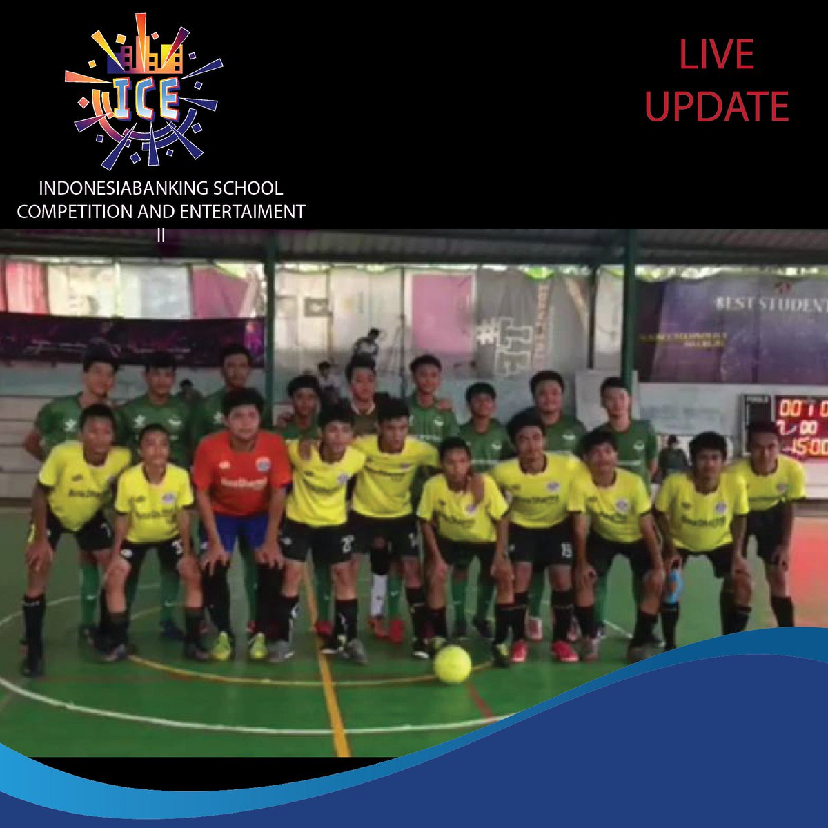 ibs_ice's tweet photo. DAY-6
FINAL FUTSAL SMA

SMA BINADHARMA (3) VS SMA BHAYANGKARI (1)

#ibsice https://t.co/cGP7Q1dMyz