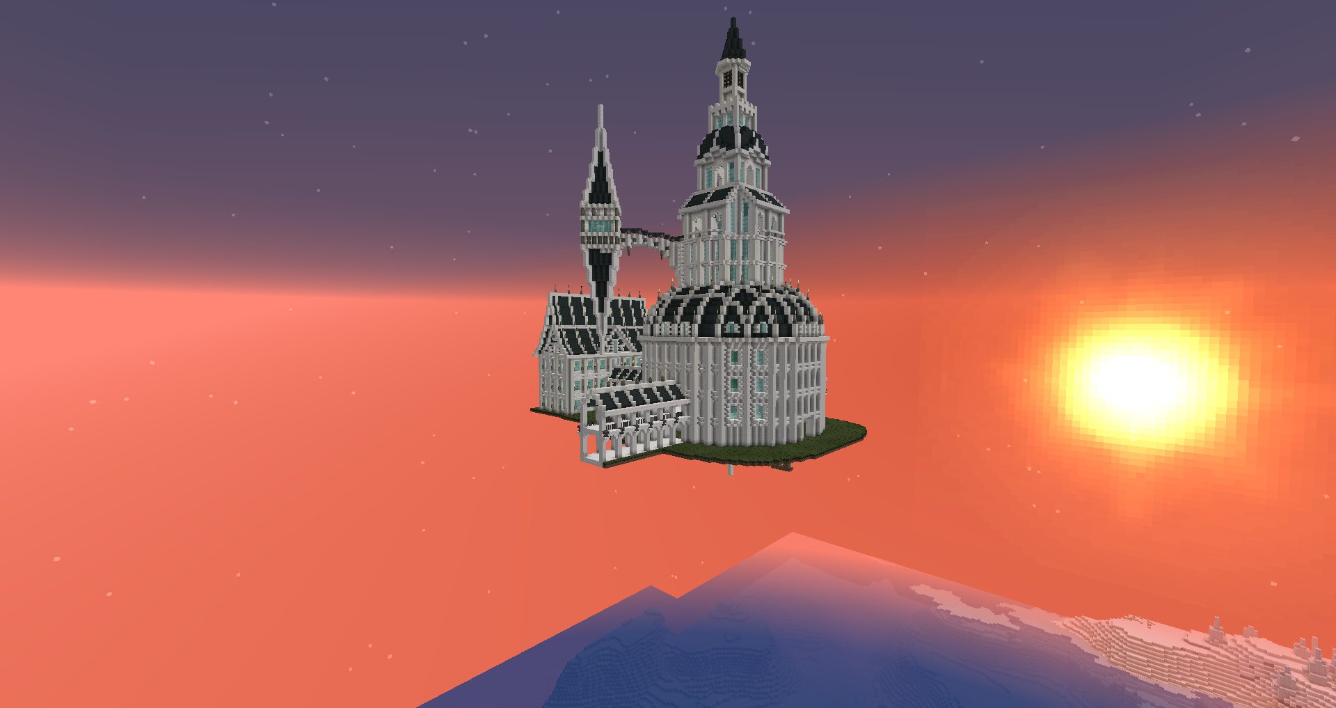 Crashrt 空中城はいまこんな感じです マイクラ