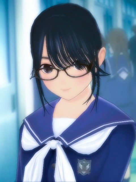 黒縁眼鏡のtwitterイラスト検索結果