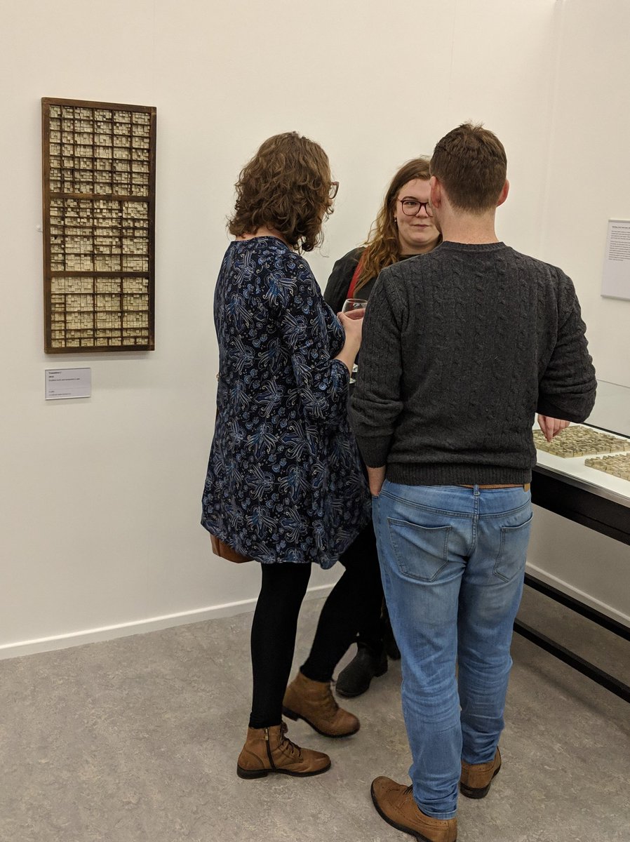 Emmalloydart's tweet image. Fourth set of photos from the private view of my solo show #beyondthelinear @SalfordMuseum featuring the first and second performance of &apos;Roll Play&apos; with @LukeMooreMusic @HMilroy_Violin &amp;amp; @IzzyBakerMusic