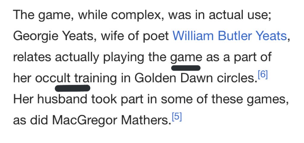 the precedent for using a “game” like this as a dramatic ritual is extremely well documented. for example in golden dawn style magic which informs basically all modern occult work in some way, they play “rosicrucian chess” or “enochian chess” which is half game half ritual magic.