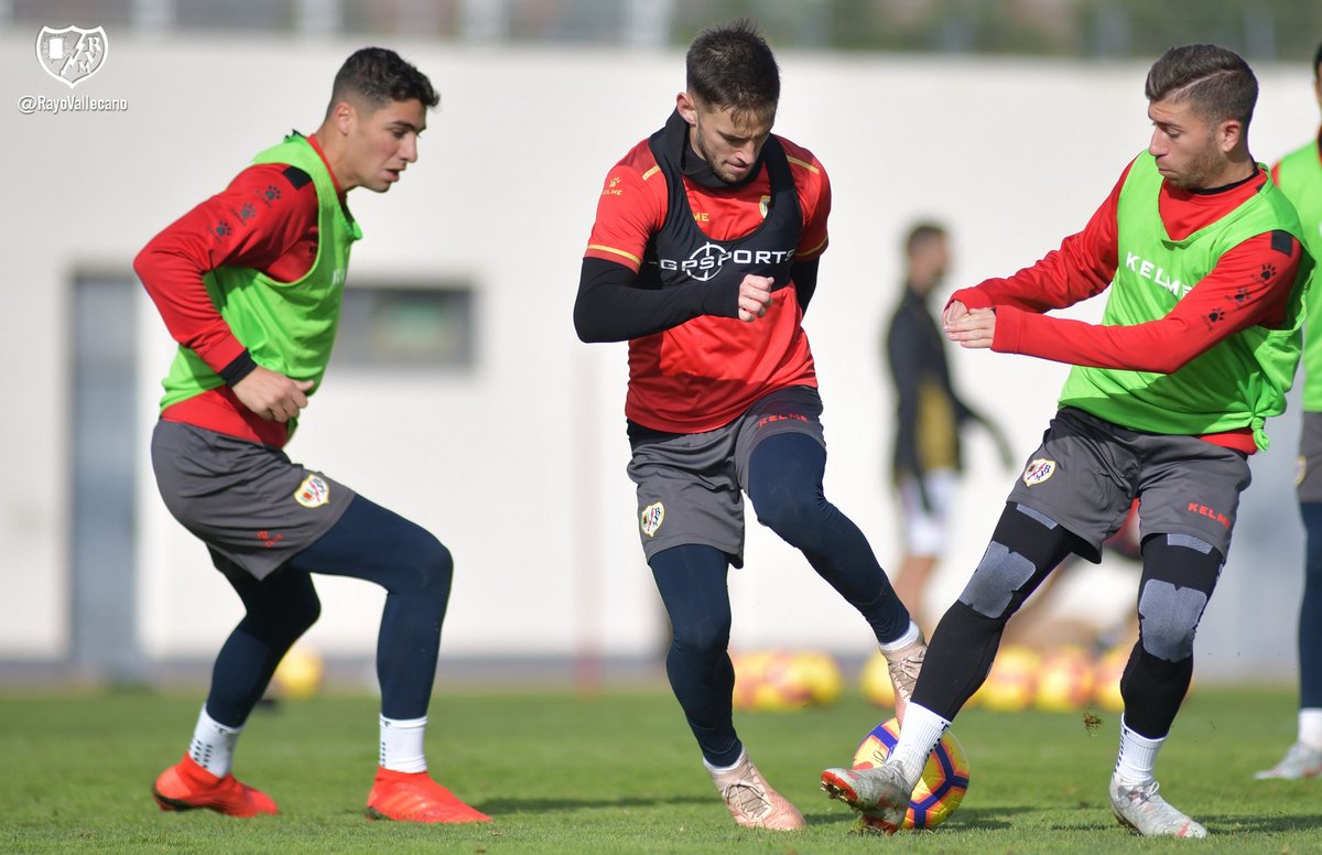 Imagen del entrenamiento del Rayo (Foto: Rayo Vallecano).