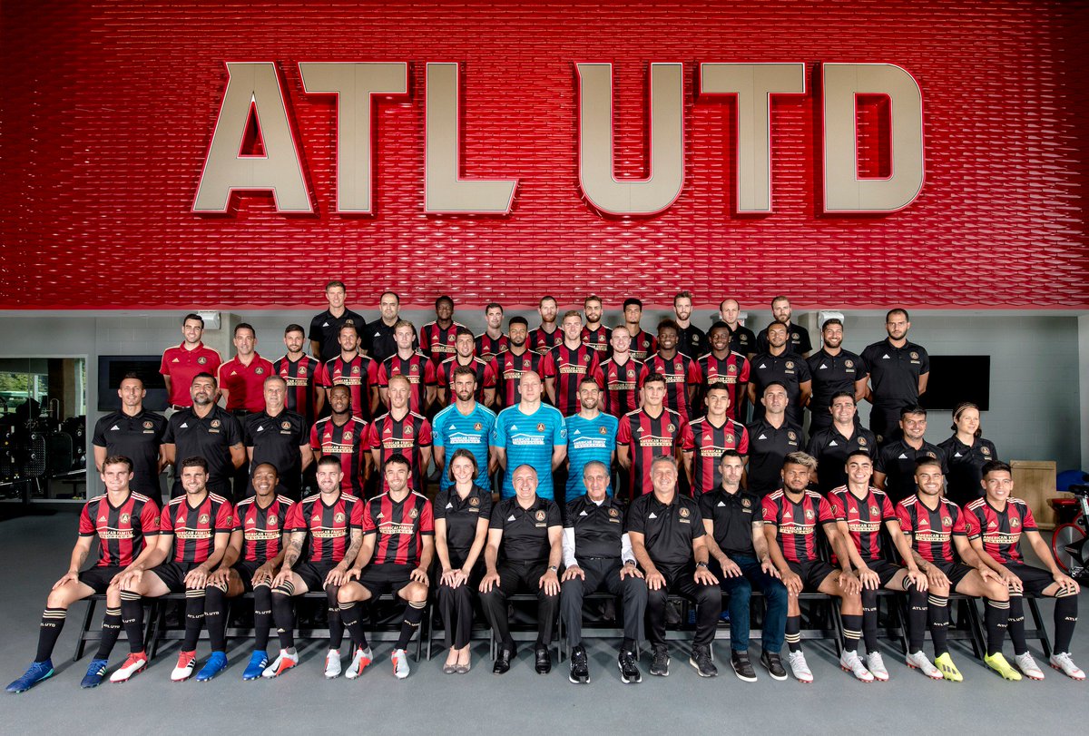 ATLUTD's tweet photo. Star-studded squad 🌟

Your 2018 @MLS Cup Champions https://t.co/8huvBowvDR