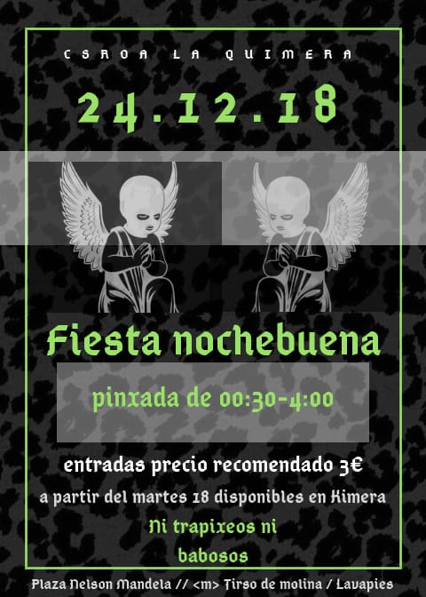 Fiesta de Nochebuena en La Quime 💘