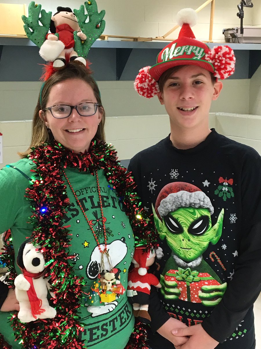 JTruebloodCCPS's tweet photo. Tacky sweater season https://t.co/D74QIGz0W1