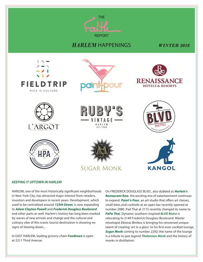 Faith Report Harlem Happenings - Winter 2018 conta.cc/2EsBcN4
