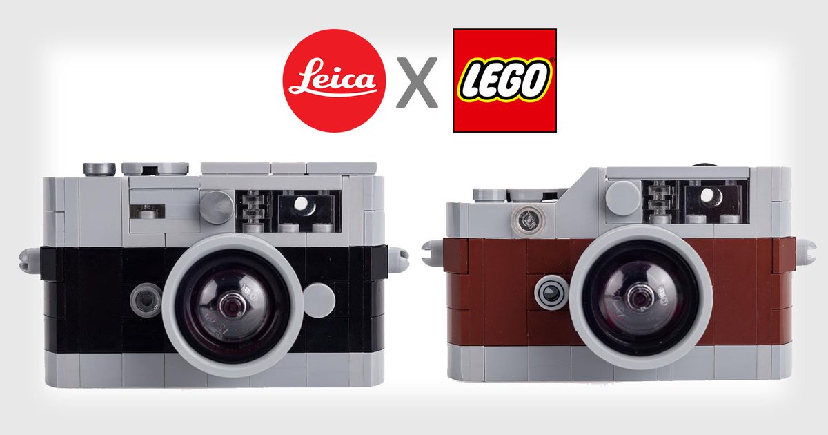 petapixel's tweet photo. Leica is selling M camera LEGO sets: https://t.co/HJTlSQqP0X https://t.co/F6SqYmns3b