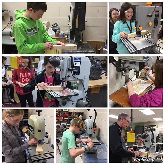 OakRidgeLinnMar's tweet image. POWER TOOLS!!!! Students starting their CO2 car creations after designing them fo speed. Who will have the fastest car? #becreative #itisaprocess #destinationoakridge ift.tt/2CnRSUv December 19, 2018 at 09:17AM