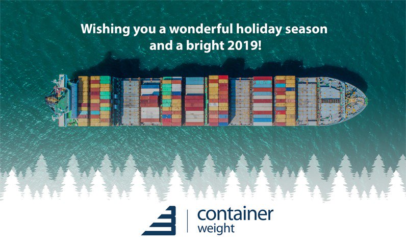 2018 was a special year. The ContainerWeight team finalized the development of the container database. We launched globally and connected our first customers. We look forward to 2019 to keep contributing to a more efficient and reliable global logistics chain!