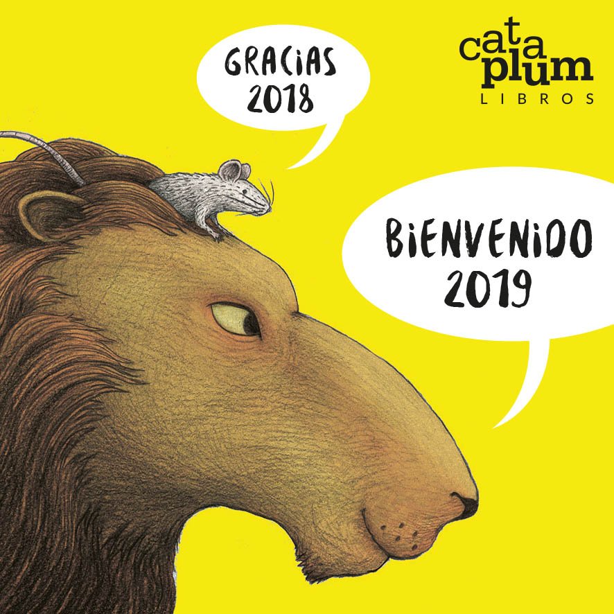 CataplumLibros's tweet photo. Cerramos este año con un libro que en 2018 nos ha dado muchas alegrías dentro y fuera de Colombia. Definitivamente «León y ratón», de @jjairobuitrago y #RafaelYockteng, está llamado a convertirse en un libro imprescindible en las bibliotecas de América. ¡Felices fiestas! https://t.co/4KDHAqb645