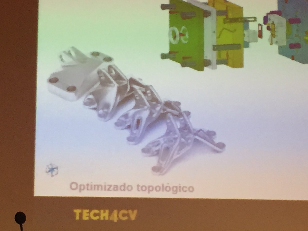 bataller_julio's tweet image. Empieza la sesión  sobre de “Tecnologías industriales avanzadas” . Interesante apunte sobre la tendencia en diseño personalizado. Mediante la técnica de optimizado.

@AIJU_Tecnologi @AIDIMME @aimplas @itene #TECH4CV @Tech4Cv #impresion3D