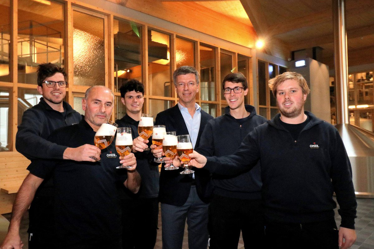 So proud of our member Brouwerij Omer Vander Ghinste! Today, and for the first time in their history, the brewery exceeded the annual production of 100 000 hectoliters. Congrats on this important milestone, <a href="/OmerVDG/">Omer Vander Ghinste</a>!