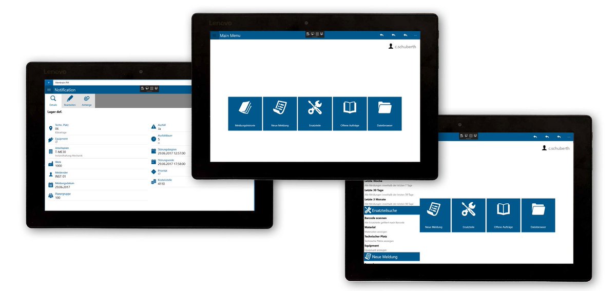 Mehr Effizienz dank mobiler #Instandhaltung - <a href="/MembrainGmbH/">MembrainGmbH</a> zeigt auf der Maintenance Schweiz 2019 ihre #Software-Lösung. <a href="/Ef_maintenance/">maintenance</a> ➡️technik-und-wissen.ch/detail/mehr-ef…