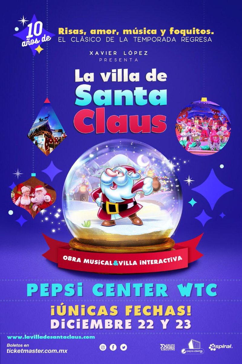 Ya tenemos a los 4 seguidores de Fundación <a href="/oneheartmex/">oneheartmex</a> y <a href="/FundAndrade/">Fundación Andrade</a> que tendrán pases dobles para <a href="/LaVillaDeSanta/">La Villa De Santa Claus</a> ellos son: <a href="/HeyEdd/">Edu🤞🏼</a> <a href="/stevenzarx/">Zarazúa</a> <a href="/annthrax_/">Ann  ⭐</a> y <a href="/lupischks/">L   u   p   i   t  a</a> Mañana les diremos dónde recogerlos 🎄👏🏼👏🏼👏🏼